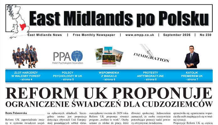 Wrześniowe wydanie East Midlands po Polsku już dostępne!