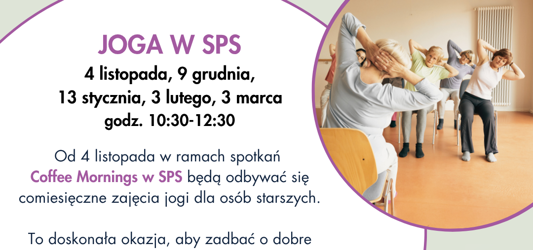 Nowe zajęcia w SPS: Joga dla seniorów